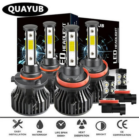 Para For Honda Pilot 2006 2007 2009 2010-2018 Faros LED  Kit de luces antiniebla