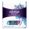 thumbnail image 6 of Always Discreet Pads, Bladder Protection, Long Length, Moderate Absorbency 54 ea, 6 of 9