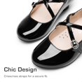 thumbnail image 3 of Zapatos de Vestir para Niña DREAM PAIRS KKUMFA2510 Negro Talla 4, 3 of 7