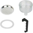 thumbnail image 3 of 1Set Espresso Coffee Moka Pot Replacement Parts, Handle,Gasket Seal,Funnel,Filter, Mocha Pot Accessories Set(1 Cup), 3 of 7