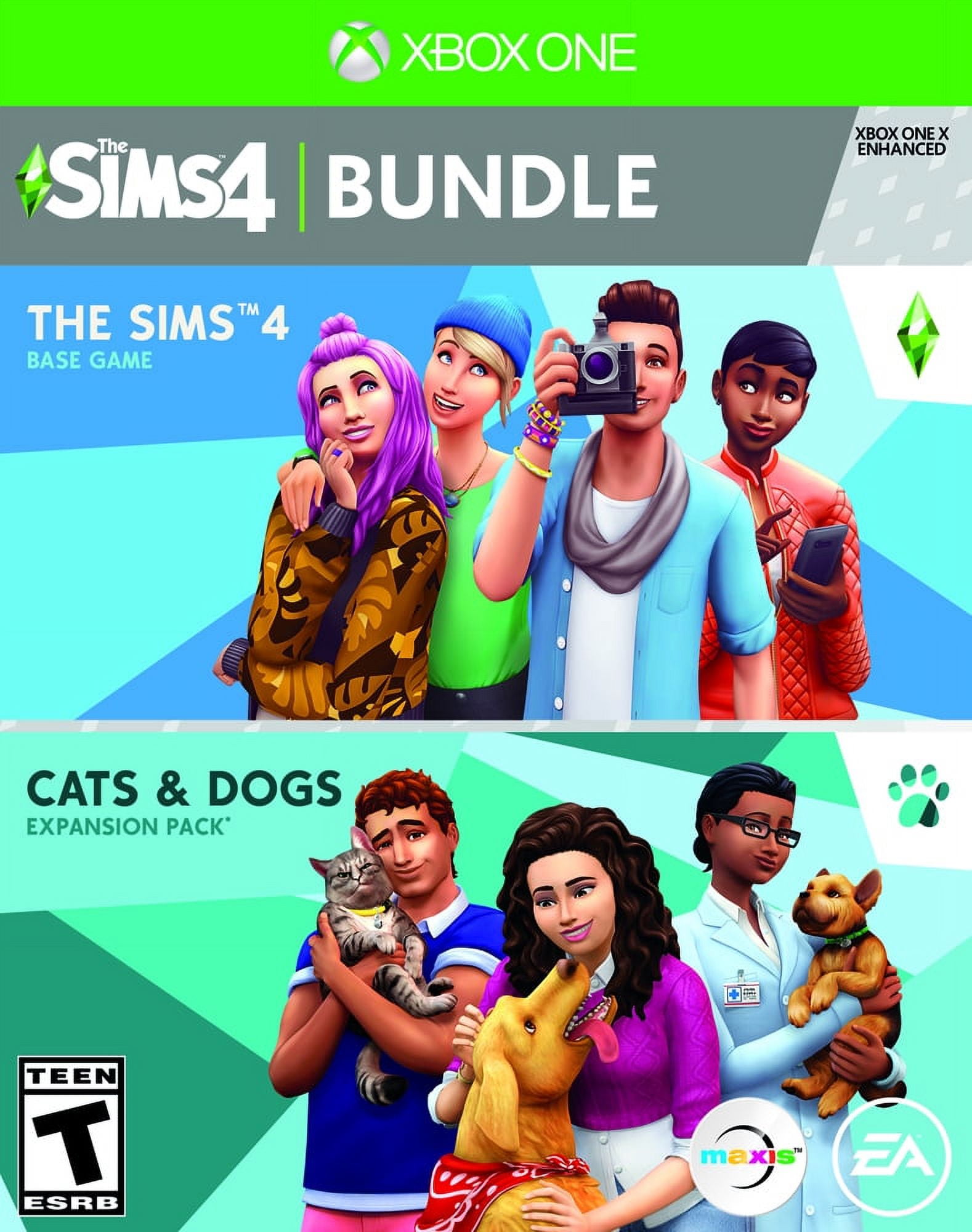 Jogo Ps4 The Sims 4 Plus Cats And Dogs Bundle Fisica