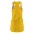 thumbnail image 2 of What Up Doe Women's Mini Tank Dress in Yellow for 4th of July, 2 of 4