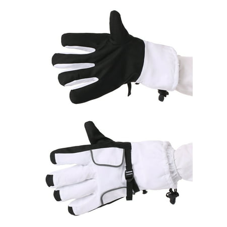 Astronaut Adult White Gloves