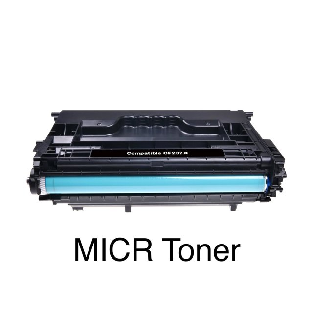 Toner Noir Compatible HP CF237X (HP 37X) pour Chèques par Superink