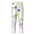 thumbnail image 2 of Disketp Wildflowers for Teenagers' Pajama Pants ,Lounge Pants Teen joggers Ideal for Home, School, or Sports-Large, 2 of 6