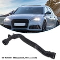 thumbnail image 3 of Manguera del radiador, manguera de calefacción, manguera de salida del radiador para Audi A6 Quattro 2.0L 2019-2025 No. 4K0122101BL/4K0122101BG, manguera de calefacción de goma negra 1 Pc, 3 of 6