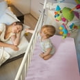 thumbnail image 6 of CertiPUR-US Memory Foam Camping Mattress Pad, Portable Roll Up Sleeping Pad for Camping, Car, Tent, and Kids, 80x38x3, Pink, 6 of 9