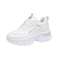 thumbnail image 3 of Willtoo Womens Orthopedic Shoes Chunky Lace Up Casual Sneakers Round Toe Orthopedic Platform Shoes Nop Slip Trendy Athletic Footwear, 3 of 6