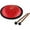 Red, variant on Nino Tongue Drum 5.5 in. White