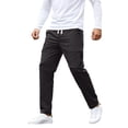 thumbnail image 6 of JAJAHO Mens Cargo Baggy Sweatpants With Zipper Pockets Drawstring Loose Fit Casual Workwear Training Pants Hiking Running Soft Trousers, 6 of 6