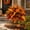 Orange-1pc, variant on Autumn Harvest Floral Garden Stake Arrangement, Outdoor Fall Floral Arrangements with Autumn Design for Yards,Gardens, Flower Beds, Pathways and Seasonal Outdoor Decoration.