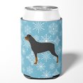 thumbnail image 2 of Carolines Treasures BB3566CC Winter Snowflake Rottweiler Can or Bottle Hugger, 2 of 5