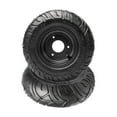 thumbnail image 6 of 2pcs 13x5.00-6 Tire and Wheel Rim Assembly 13x5-6 Lawn Mower Tire 3 Lug Rim 6" Go Kart Wheels Road Tire Tubeless & 23T Rear Axle Hubs for ATV Quad Buggy 4 Wheeler Scooter Mini Bike, 6 of 7