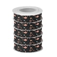 thumbnail image 2 of 5 Rolls Christmas Ribbon 1.5 inch Wide Decorative Ribbon for Gift Wrapping and Holiday Decorations Sharks and Seagrass Pattern, 2 of 7