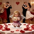 thumbnail image 4 of Adornos de San Valentín, regalos de San Valentín, adornos de acrílico para escritorio, regalo romántico de San Valentín, figura 2D, soporte de exhibición de acrílico., 4 of 5