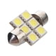 thumbnail image 3 of 4 Piezas de Bombillas de Coches con Células de 5050 6SMD para Luz de Interior Carga Guantera Equipos Super de 31mm*12mm Baoblaze Bombilla de luz LED, 3 of 7