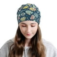 thumbnail image 2 of Naloa Underwater Creature Soft Beanie Hat, Knit Beanie Daily Beanie in Fine Knit for Women Men Winter Travel, Outdoor, 2 of 7