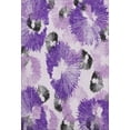 thumbnail image 2 of Addison Rugs Mayfield Premium Machine Washable Transitional Floral Purple Rectangle Rug, 10' x 14', 2 of 6