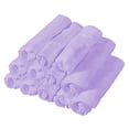 thumbnail image 2 of 12 Piezas Fundas para Cuna de Cara Fundas para Reposacabezas Reutilizables Fundas para Reposacabezas Engrosadas Fundas de Almohada para Cara Ajustadas Púrpura, 2 of 8