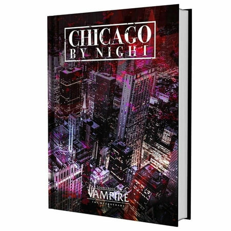 Vampire: The Masquerade 5th Edition Roleplaying Game: Chicago By Night - Sourcebook Guide RPG Ages 14+