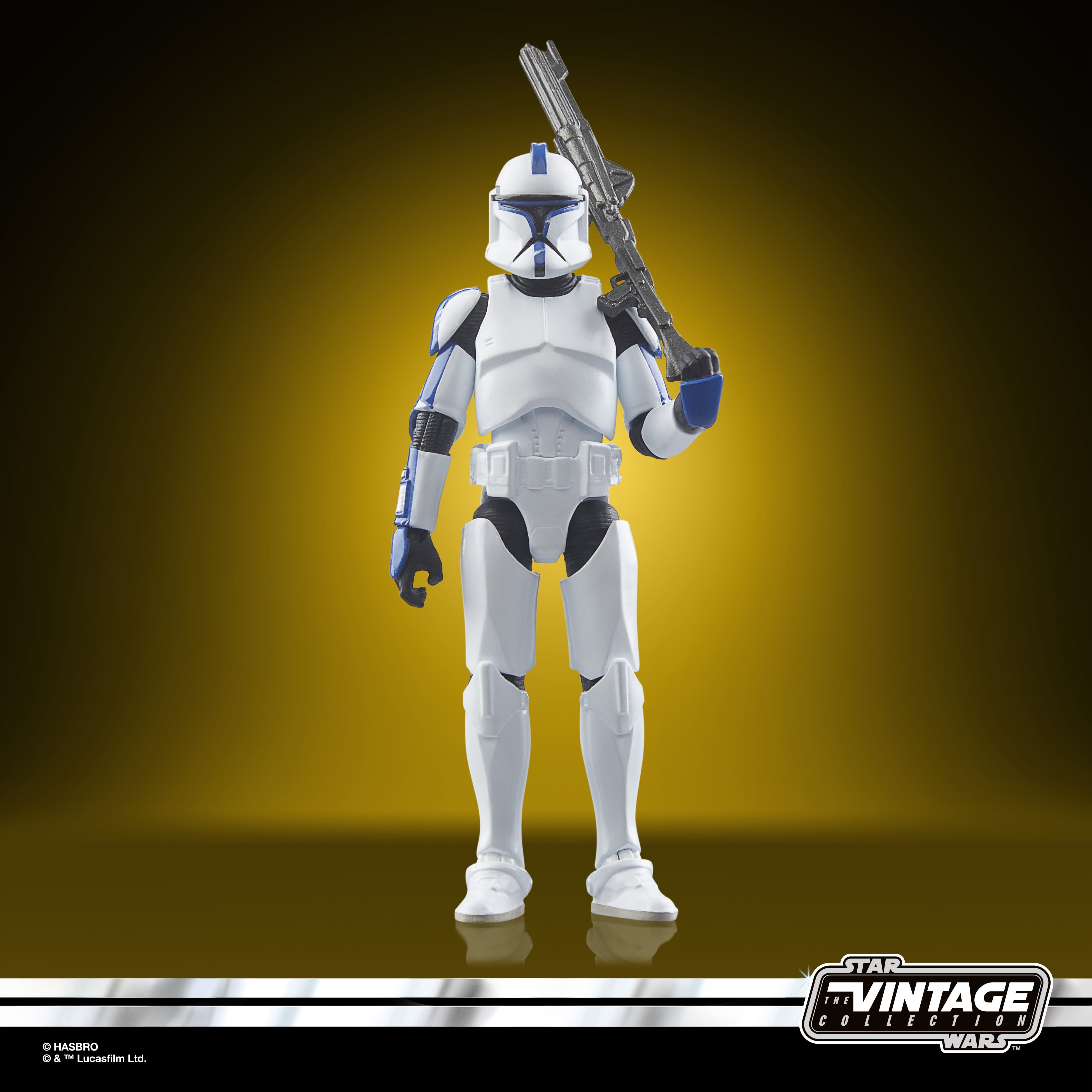 Star Wars The Vintage Collection Clone Trooper Lieutenant (Teth) Action Figure (3.75”)