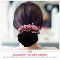 thumbnail image 4 of 2 Pcs Couvre-Chignon pour Femmes Accessoires Cheveux Filet de Chignon Barrettes, 4 of 9