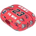 thumbnail image 4 of RV Funda protectora para AirPods 3 (2021), patrón de graffiti que brilla en la oscuridad, cubierta rígida antideslizante a prueba de polvo (Airpod 3-rojo) oso de fresa Electrónica, 4 of 4