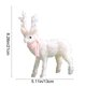 thumbnail image 3 of Navidad Jaque blanco adornos con lazo rojo y rosa, árbol de Navidad, decoración hogar fiesta, regalo hogar, Navidad decoración, adornos Navidad, Jaque blanco, lazo rojo rosa, árbol Navidad,, 3 of 9