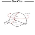 thumbnail image 3 of Mikilon Men and Women Versatile Adjustable Sun Hats Fashion Casual Patchwork Color Soft-brimmed Hats Comfortable Baseball Cap, 3 of 3