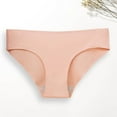 thumbnail image 4 of Jiaroswwei Mid-rise High Elastic Smooth Hip Lifting Women Briefs Simple Ice Silk Seamless Panties, 4 of 8