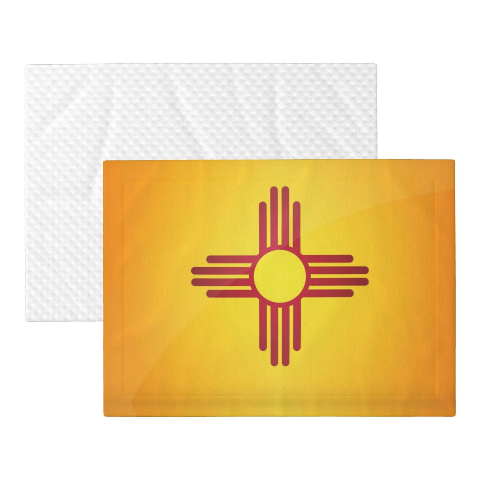 Flannel Throw Dog Blanket Flag Of-New-Mexico Soft Warm Print Pet Blankets for Small Dog Cat Puppy