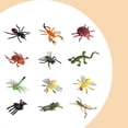 thumbnail image 6 of 12 PCS Small Realistic Figures Toys, Wildlife Animal Fake Bug Toys Halloween Party Favor School Project Bug Figurines Set for Kids Toddlers, 6 of 7