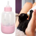 thumbnail image 4 of Pet  Kits, Nursing  100ML Soft Silicone Nipple Simulation Clear Scale  For Newborn Kittens For Newborn Rabbits, 4 of 8