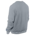 thumbnail image 3 of Men's New Era Gray Golden State Warriors Chenille Cross Over Pullover Sweatshirt, 3 of 3