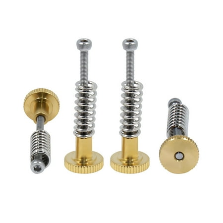 

Upgraded UM2 Hand Twist Leveling Nut Hot Bed Spring M3x40mm Screws Stainless for 3D Printer HeatBed/Platform 4 Pieces