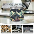 thumbnail image 6 of Yayeee Ashtray with Lid for Cigarette Smokeless Stainless Steel Home Ash Holder, Evening Mountain Road, 6 of 7
