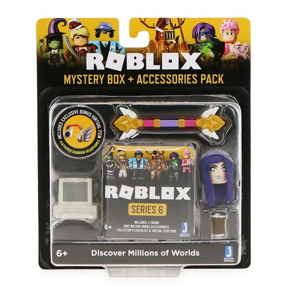 Jazwares Roblox Series 6 Collectible Celebrity Collection Mystery Box Pack, 6 Years & Up