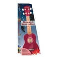 thumbnail image 3 of Savannah Color Ukulele with Bag, Red Multi-Colored, 3 of 4