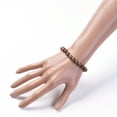 thumbnail image 3 of Unisex Wood Beads Stretch Bracelets Round Inner Diameter: 2-1/8 inch(5.5cm) DIY, 3 of 3