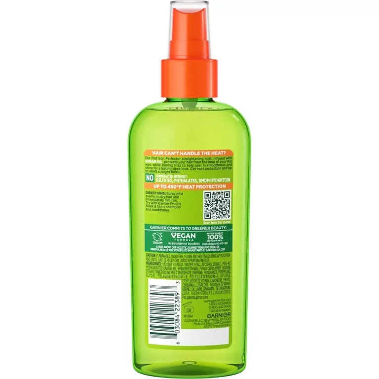 Garnier Fructis Flat Iron Perfector Straightening Mist 6 Fl Oz Walmart