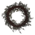 thumbnail image 3 of Vickerman 22" Artificial Green Gray Eucalyptus Wreath, PE, 3 of 4