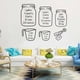 thumbnail image 5 of Cute cup pattern wall sticker PVC self-adhesive wallpaper for home living room decoration, 5 of 5