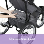 Baby Trend Journey Jogging Stroller, Stellar Grey - Lightweight & Durable