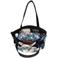 thumbnail image 5 of Koala Twill Sponge Jeanette Canvas Leather Mix Handbag 30x10.5x39cm/11.8x4.1x15.4in, 5 of 5