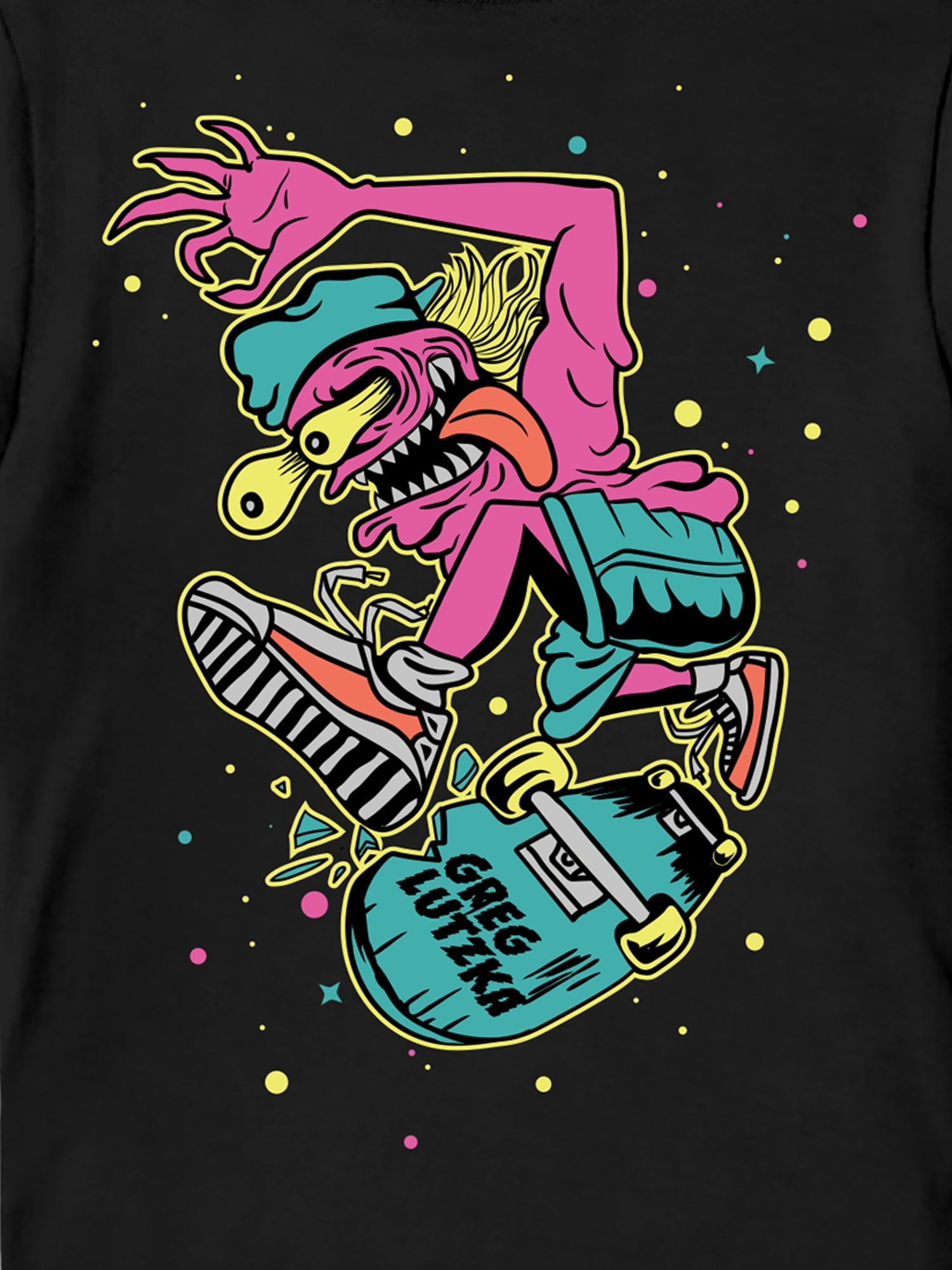 Greg Lutzka, Pink Man In Space Boys Graphic Tee, Sizes XS-XXL