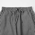 thumbnail image 6 of Outfmvch Summer Pants for Women Cotton Linen Pants Straight Wide Leg Linen Palazzo Trousers Paper Bag Pants Capris Drawstring with Pockets Gauze Pants Cropped Trouser Beach Pant Black S-2XL, 6 of 9