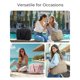 thumbnail image 2 of Bolsa de gimnasio BAGSMART para mujer resistente al agua con compartimento para zapatos, 2 of 8