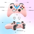 thumbnail image 2 of Controlador inalámbrico RALAN Pink para PC con Windows con paletas, 2 of 7