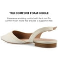 thumbnail image 5 of Journee Collection Womens Need BLUE Tru Comfort Foam Sling Back Pointed Toe Flats, 5 of 7