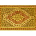 thumbnail image 1 of Ahgly Company Indoor Rectangle Persian Yellow Traditional Area Rugs, 8' x 10', 1 of 4
